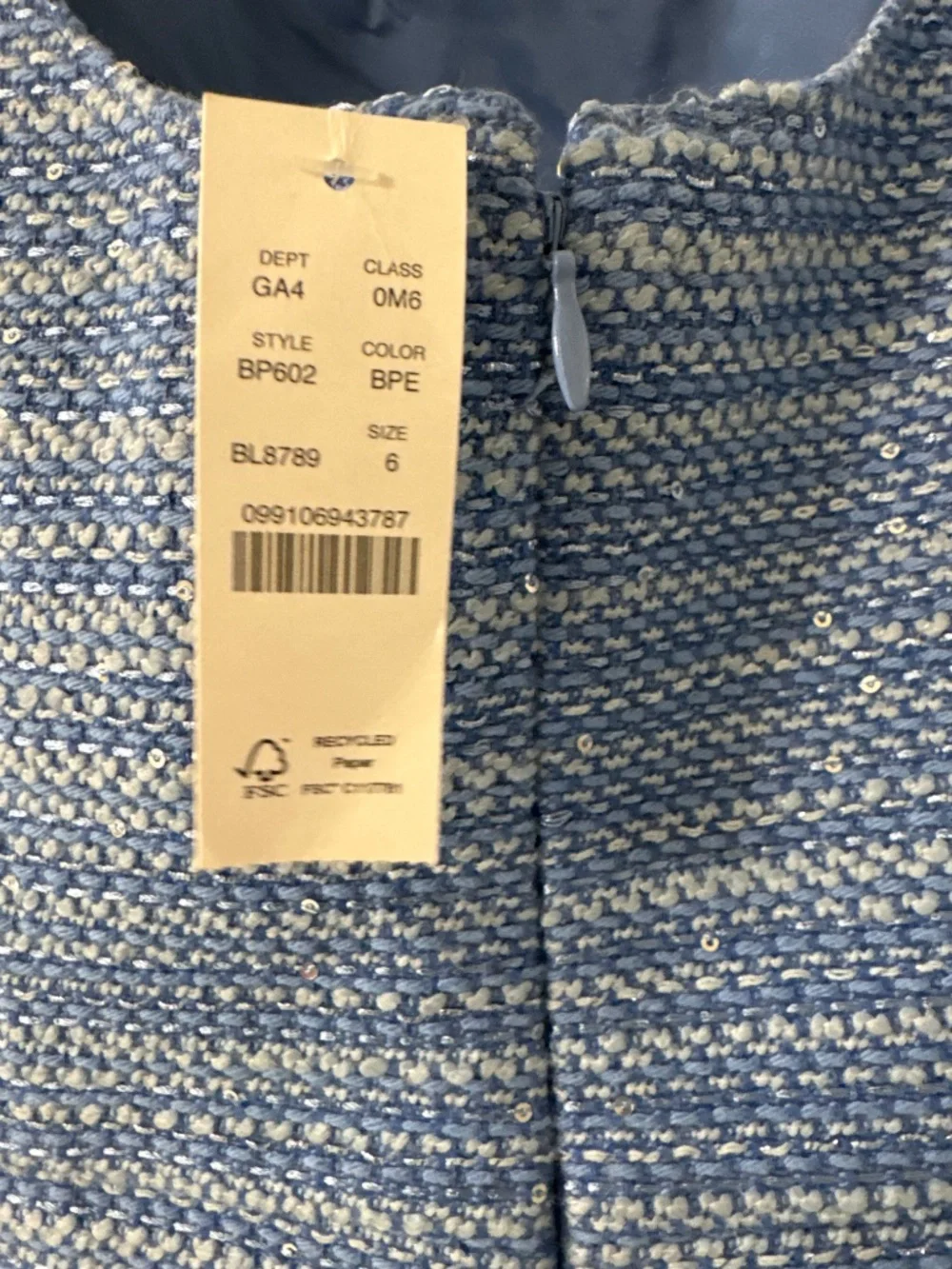 J crew sheath tweed